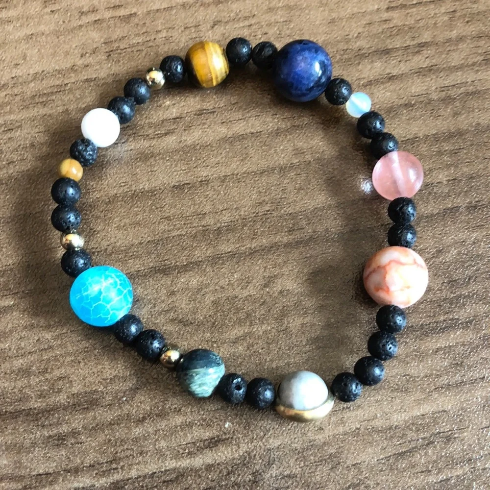 Solar System Beaded Bracelet - Picture 1 of 1